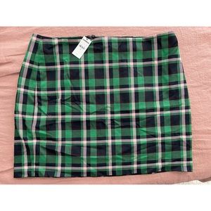 NWT Express Plaid Mini Skirt